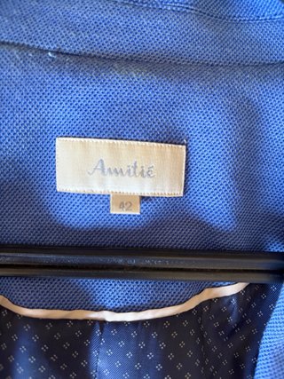 Americana Amalfit azul talla 42