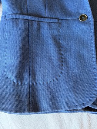 Americana Amalfit azul talla 42