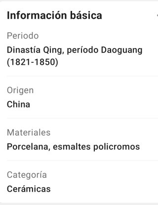 Cerámica antigua decorada
