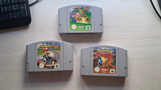 Consola Nintendo 64 N64 Gris y Roja