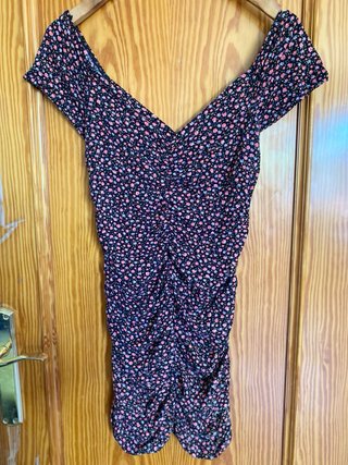 Vestido corto floral T42