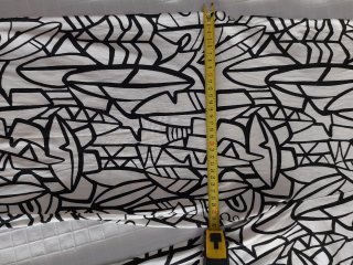 Mono Sfera Talla M Estampado blanco y negro