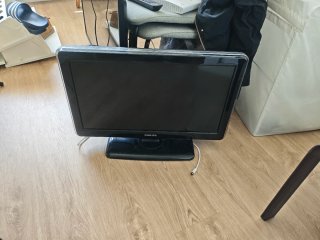TV Philips 25 Negra y Plateada