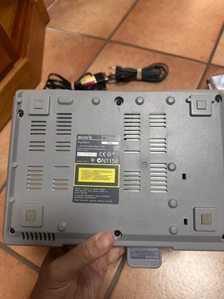 Playstation 1 PS1 gris con accesorios