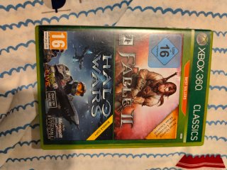 Xbox 360 Fable II y Halo Wars