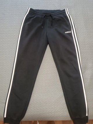 Chándal Adidas Negro con Rayas Blancas