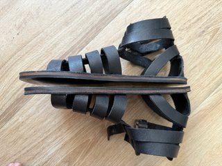 Sandalias Barefoot Piel Negras
