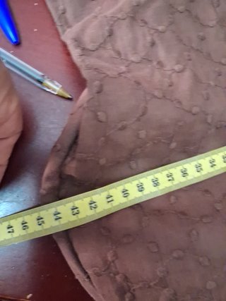 Vestido flamenca bordado en marrón