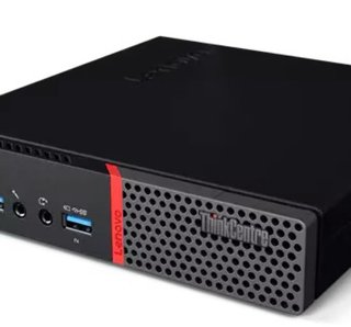 Ordenador Mini PC Lenovo ThinkCentre Negro