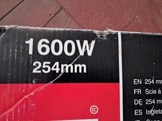 Ingletadora Ryobi 1600W 254mm