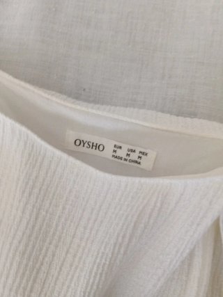 Vestido blanco tirantes talla M
