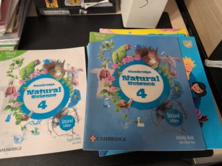 Libros de texto 4to Primaria Trinity college