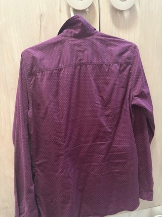 Camisa Tommy Hilfiger Morada Talla M