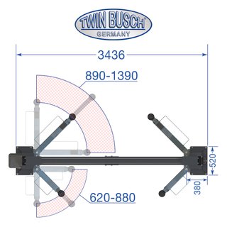 Elevador 2 columnas TW236PE B3.9