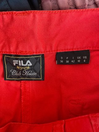 Fila Piratas Mujer Rojo