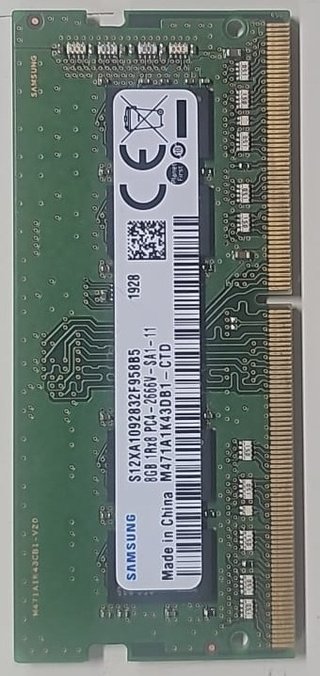 Samsung 8GB DDR4 RAM 2666MHz SODIMM
