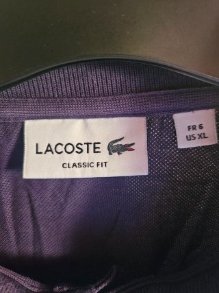 Polo Lacoste Manga Larga