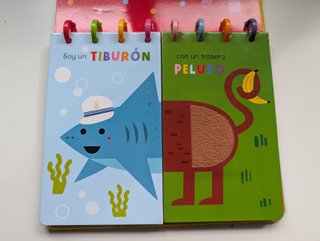 Lote 3 libros infantiles texturas interactivos