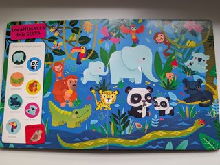 Lote 3 libros infantiles texturas interactivos