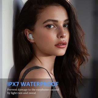 Auriculares Inalámbricos Bluetooth Plata/Blanco
