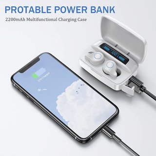 Auriculares Inalámbricos Bluetooth Plata/Blanco