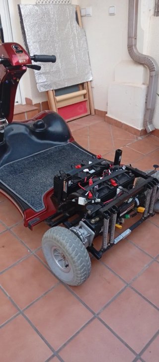 Scooter Eléctrico Movilidad Reducida Doble