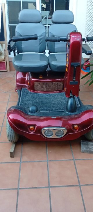 Scooter Eléctrico Movilidad Reducida Doble