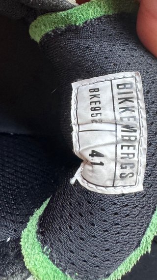 Zapatillas Bikkembergs Verdes y Negras