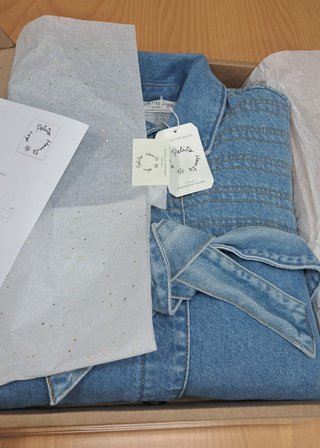 Chaqueta vaquera forrada de Des Petits Hauts.