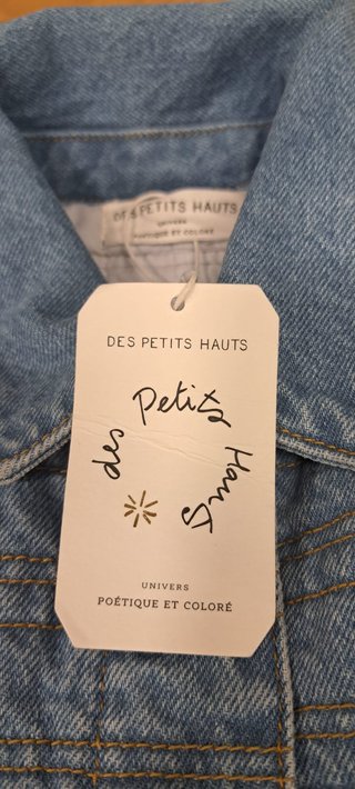 Chaqueta vaquera forrada de Des Petits Hauts.