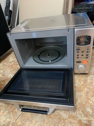 Horno/Microondas Delonghi Acero Inoxidable