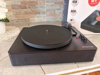 Tocadiscos Fenton RP1628 con USB y Bluetooth