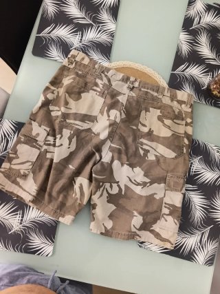 Pantalón corto cargo camuflaje Wrangler