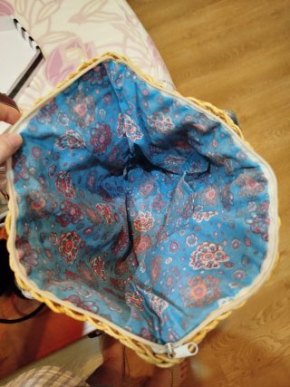Bolso de paja para verano