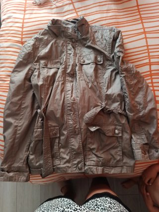 Chaqueta mujer verde militar talla L