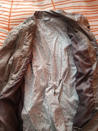 Chaqueta mujer verde militar talla L