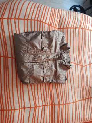 Chaqueta mujer verde militar talla L
