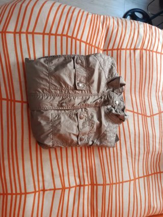 Chaqueta mujer verde militar talla L