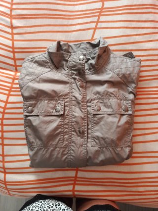 Chaqueta mujer verde militar talla L