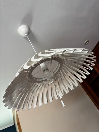 Lámpara Techo IKEA YTLAGE Blanca