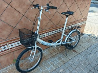 bicicleta plegable (ALUMINIO)