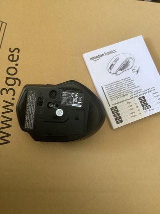 Ratón Inalámbrico Ergonómico Amazon Basics