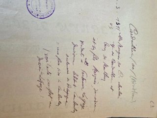Manuscritos antiguos Francia  SXVII?