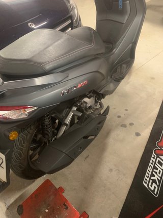 Sym HD 300 Negra/Gris