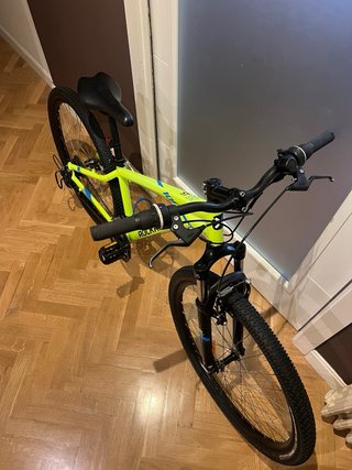 Bicicleta Rockrider ST100 Amarilla