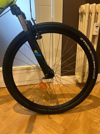 Bicicleta Rockrider ST100 Amarilla
