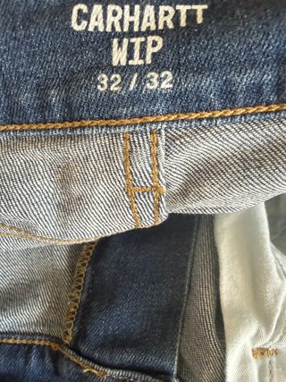 Carhartt WIP Rebel Pant Jeans Uomo W32 L32 Blu