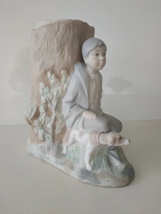 Figura Jarrón de porcelana