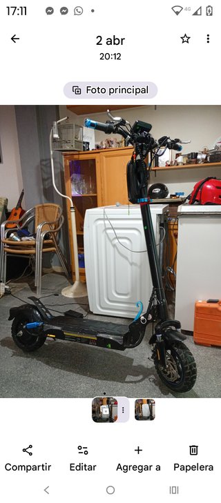 Patin electrico scooter ix3