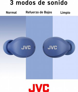JVC auriculares inalámbricos pequeños y ligeros